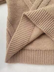 SHEIN Jersey De Punto Con Textura Para Niño Joven Tipo Pullover