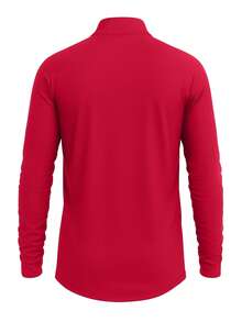 Nike Men's Half Zip Top Red - Red - View 2