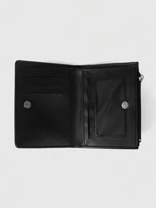 ROMWE Goth Small Wallets - Black - View 4