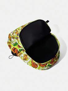 SCOOBY-DOO X SHEIN Women Backpack - 橄欖綠 - 查看 5