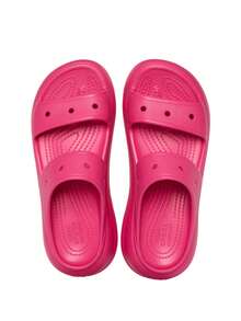 Crocs Crush Unisex Sandals Dragon Fruit CR207670 - Pink - View 3