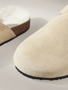 Solecia Women's Casual Versatile Commuting Daily Warm Flats For Christmas - Apricot - View 6