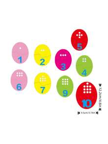 1pc Felt Finger Numbers Math Toys, Counting Early Learning Educational Board, For Teaching Aid,Intellectual Development - Pencil - View 3