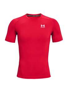 Under Armour Men's T-Shirts Red - Red/White-600 - View 4