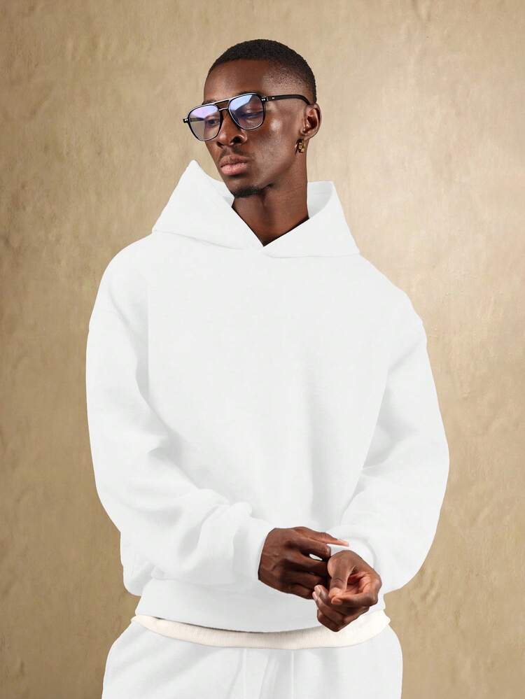 Pullover Hoodie With Centre Pocket