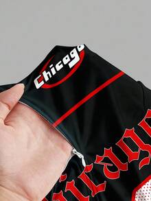 Slaydiva Casual Long Sleeve Front Zipper Jumpsuit, Suitable For Autumn/Winter - Multicolor - View 4