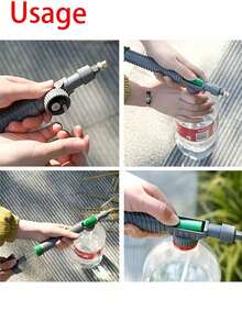 1 件可调节高压气泵手动喷雾器饮料瓶喷头喷嘴园艺工具，园林工具，花园园艺工具