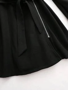 SHEIN Tall 高个系列女士秋冬百搭修身长款大衣