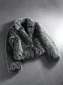 PAVTROS Manfinity Streetrush Men's Street-Style Popular INS Matching Fleece Long Sleeve Jacket,Streetwear,Winter Jacket,Warm, Winter, Christmas,Boy Friend Gifts