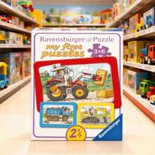 Ravensburger Bagger, Traktor Und Kipplader - متعدد الألوان - مشاهدة 6
