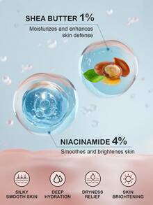 SlowSunday Intimate Moisturizer, Suitable For Bikini Line, Inner Thighs And Other Body Parts, With Shea Butter And Niacinamide, Nourishing, Softening And Brightening Skin, Cozy Winter Styles, Suitable For Winter, Y2K, For Valentine's Day, Valentines Gift, Valentines Day Gift, Ideal For Party - White - View 3