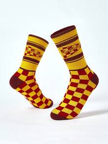 HARRY POTTER X SHEIN 女士中筒袜