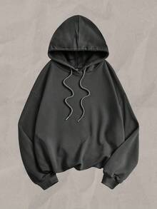 Tseoso Casual Loose Fit Dark Grey Sweatshirt Halloween Pink Letter Mask Ghost Graphic Print Loose Fit Plus Size Hoodie, Suitable For Fall/Winter, Halloween, Skull, Bones, Ghost, Pumpkin, Party, Trick Or Treat Hoodies Y2k Cute Hoodies Custom Hoodie Kpop Clothes Hoodies Graphic