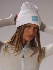 Musera Sport Women Beanie Hat - White - View 2