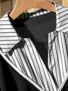 Franclia Women Short Dresses - Black - View 4