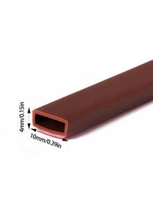 6/1 متر شريط سيليكون أبيض عالي الجودة (1-3 قطع)، 6 أمتار (236.22 بوصة) لكل لفة - شريط لاصق احترافي للأبواب والنوافذ، شريط مانع للرياح للباب الخلفي، شريط مطاطي مضاد للتصادم، مثالي للمتاجر والمطاعم والفنادق والمكاتب والمنازل - مستطيل - مشاهدة 5