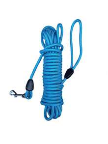 Lynxking 1pc Long Dog Leash 10FT/15FT/30FT/50FT, Heavy Duty Dog Lead For Large Medium Small Dogs Outside Walking, Playing, Camping, Or Yard - 黑色 - 查看 8