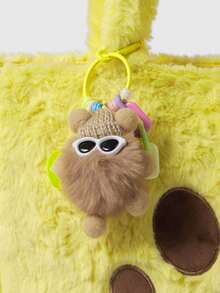 ROMWE Anime Women Shoulder Bags - Yellow - View 5