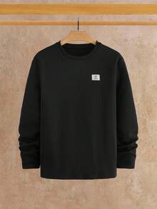 HIMLAND 男士优雅休闲长袖T恤，适合日常穿着