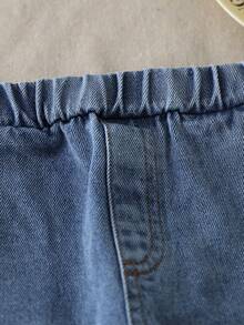 LMoss Kids Bộ 2 áo hoodie và quần dài đan màu tương phản cho bé gái trang phục thường ngày - Nhiều màu - Xem 7