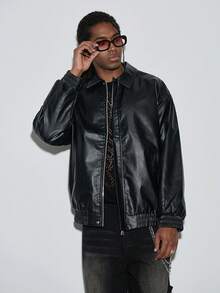 Veste  décontractée et ample pour homme, pour l'automne