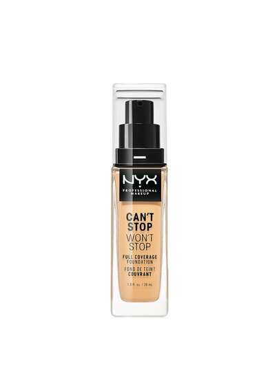 NYX Can't Stop Won't Stop Full Coverage Foundation CSWSF10 Buff 30 Ml