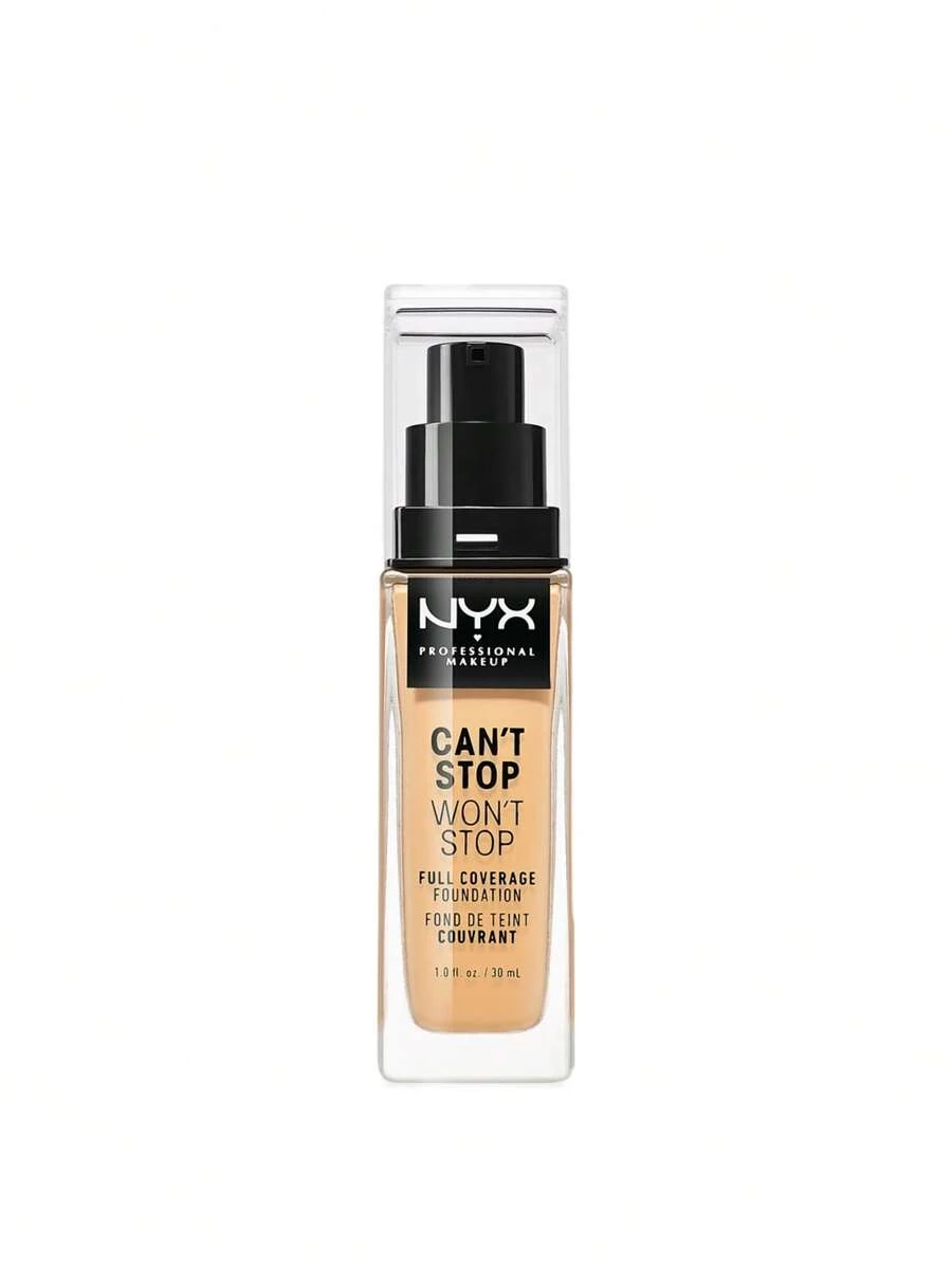 NYX Can't Stop Won't Stop Full Coverage Foundation CSWSF10 Buff 30 Ml - Buff - View 1