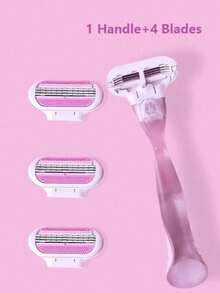 Dụng cụ tẩy lông bằng tay Bikini cho nữ Lưỡi dao cạo bằng thép không gỉ Lưỡi dao cạo thay thế - Nhiều màu - Xem 16
