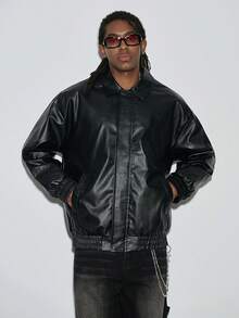 Veste  décontractée et ample pour homme, pour l'automne