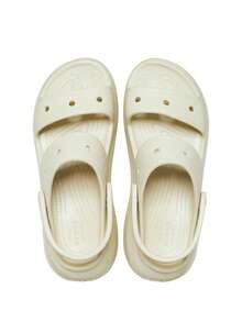 Crocs Classic Mega Crush Unisex Sandals Bone CR207989 - Màu be - Xem 4