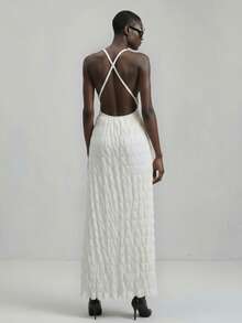 Maija Vestido de terciopelo bordado con lentejuelas para mujeres 2025