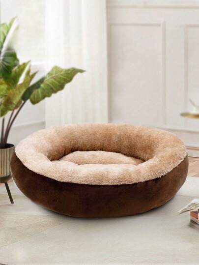 PETSIN 1 Plush Warm And Thickened Circular Pet Nest, Suitable For The Fall And Winter Pet Bed Pet Mat, Suitable For Small And Medium-Sized Dogs And Cats Cat Nest, Doghouse