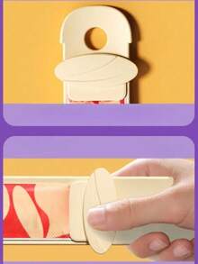 1pc Soft Squeeze Pet Food Dispenser - Long Handle Wet Food Feeder, Plastic Pet Snack Spoon, Cat Food Feeding Tool (Cat Food Not Included) - Multicolor - View 4