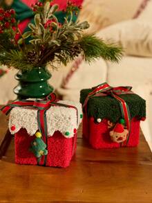 Cirelle 1 pezzo Scatole regalo di Natale e scatole per mele di Natale, per amici, famiglia, amanti, insegnanti, decorazioni per la casa, scatole regalo, regali di Natale, Vigilia di Natale