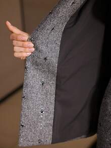 MOTF PREMIUM WOMEN'S STRUCTURED LOOSE FIT BLAZER, AUTUMN/WINTER