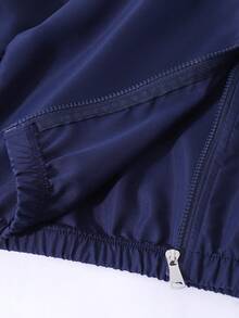 SHEIN Sparklyn Girls' Casual Versatile Outfit Set, With White Letter Embroidery On Front, White Ribbon Bow On Sleeve & Pant Sides, Elastic Cuffs & Hem, Suitable For Autumn/Winter Outings, Can Be Paired With T-Shirts & Long Sleeves