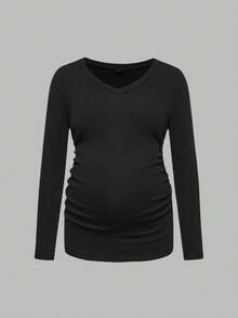 Modmama Fall Clothes,Autumn Clothes,Maternity Autumn/Winter Clothes Maternity Casual Versatile Solid Color Long Sleeve T-Shirt Breastfeeding Shirts Pregnancy Shirts Maternity Shirts Nursing Tops Women Long Sleeve Tops Women Long Sleeve Tops Women Long Sleeve Tops