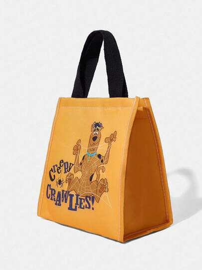 SCOOBY-DOO X SHEIN 返校时尚保温午餐袋，实用包，午餐袋，冷藏袋，春夏