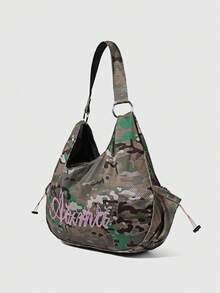 ROMWE Goth 女士单肩包 - 綠色 - 查看 2