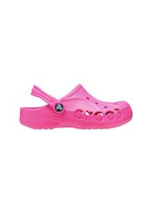 Crocs Classic Children's Wooden Clogs, Stylish And Versatile, Suitable For Outdoor Wear, Beaches, And Outdoors, Pink CR207012-6QQ - Pink - View 1