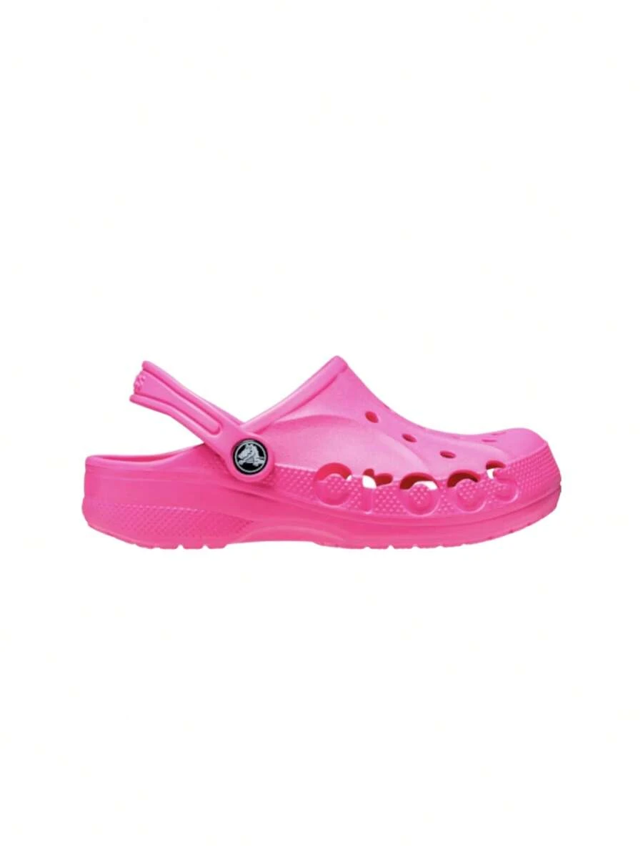 Crocs Classic Children's Wooden Clogs, Stylish And Versatile, Suitable For Outdoor Wear, Beaches, And Outdoors, Pink CR207012-6QQ - Pink - View 1