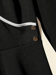 Franclia Women Short Dresses - Black - View 3