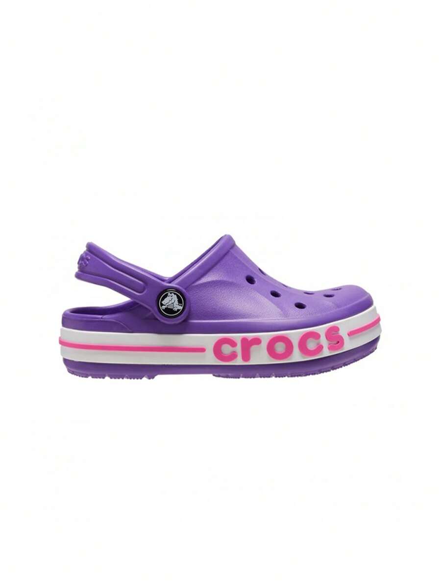 Crocs Bayaband Toddler's Clog Purple CR207018 - Violet Purple - View 1