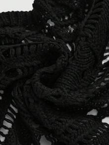 ROMWE Fairycore Cárdigan corto de manga acampanada con bordado de hojas, sol y luna en estilo retro fairycore para mujer