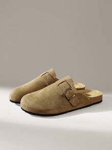 Solecia Giày bệt nữ thoải mái, đa năng, dễ mang hàng ngày - màu nâu - Xem 2