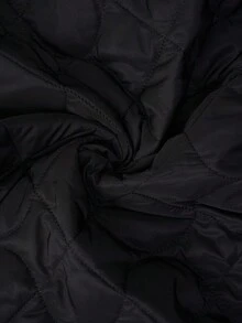 Comfylo Áo khoác có mũ trùm đầu rộng rãi, thoải mái, có dây rút, eo rộng, có đệm, áo khoác mùa đông ấm áp cho nữ, áo khoác chần bông cho nữ, áo khoác chống gió cho nữ, áo khoác ấm cho nữ, áo khoác Lễ Tạ ơn cho nữ, thường ngày cho nữ - màu đen - Xem 11