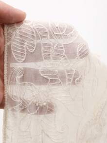 Dazy Kids Young Girls Lace Coverup Skirt - Apricot - View 7