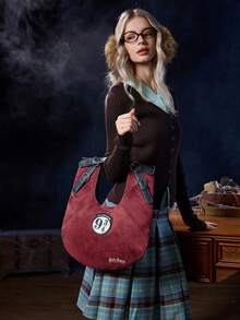 HARRY POTTER X SHEIN Lady's Shoulder Bag