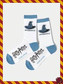 HARRY POTTER X SHEIN Women Crew Socks - Multicolor - View 1