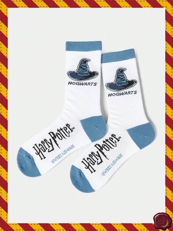 HARRY POTTER X SHEIN 女士船袜